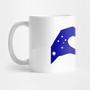 We Heart Australia & Korea Patriot Flag Series Mug